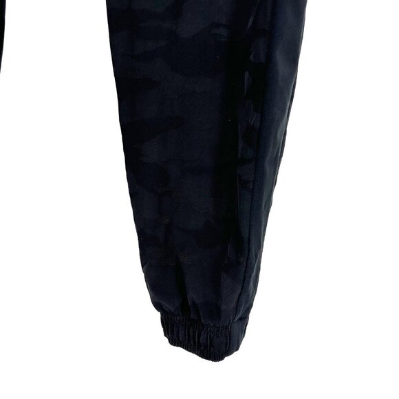Athleta Brooklyn Textured Jogger Pants Black Camo Size 4 - Picture 4 of 9